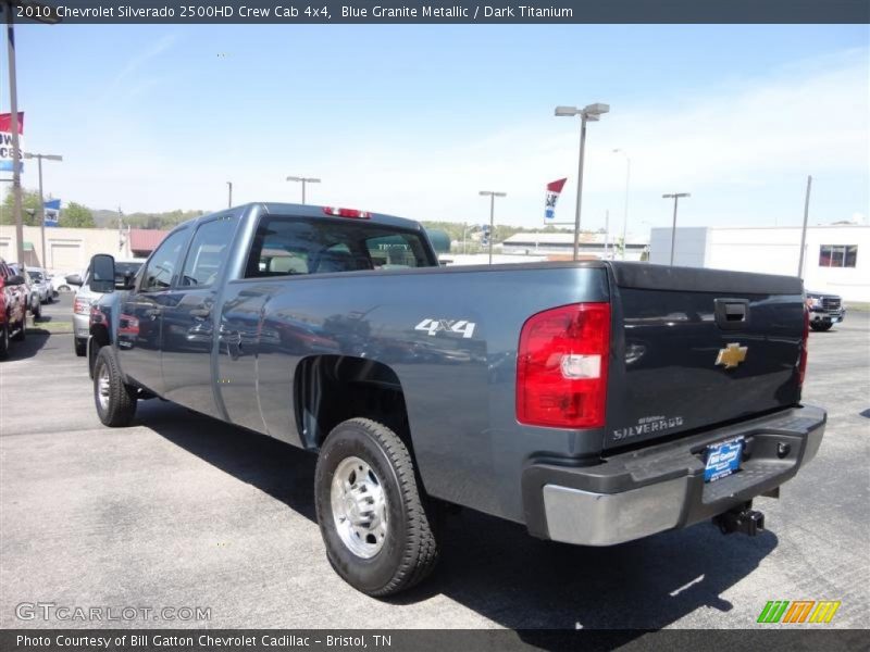 Blue Granite Metallic / Dark Titanium 2010 Chevrolet Silverado 2500HD Crew Cab 4x4