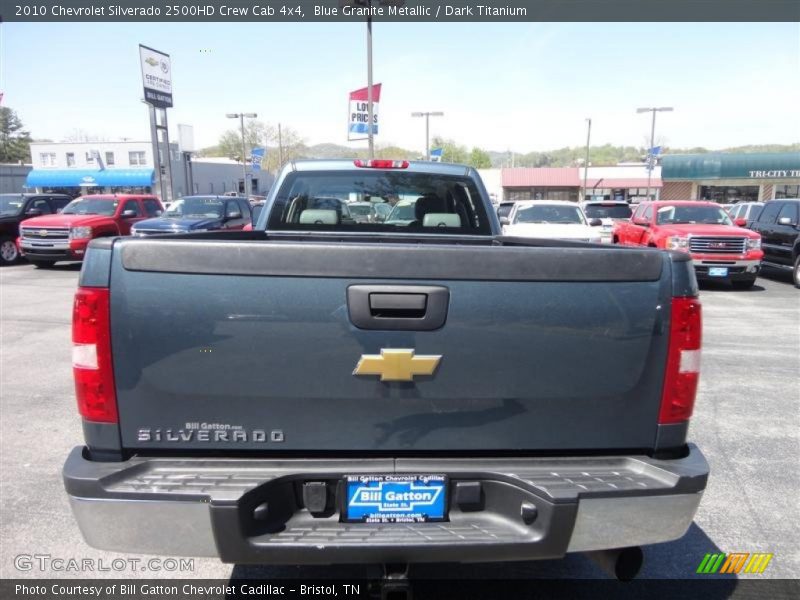 Blue Granite Metallic / Dark Titanium 2010 Chevrolet Silverado 2500HD Crew Cab 4x4