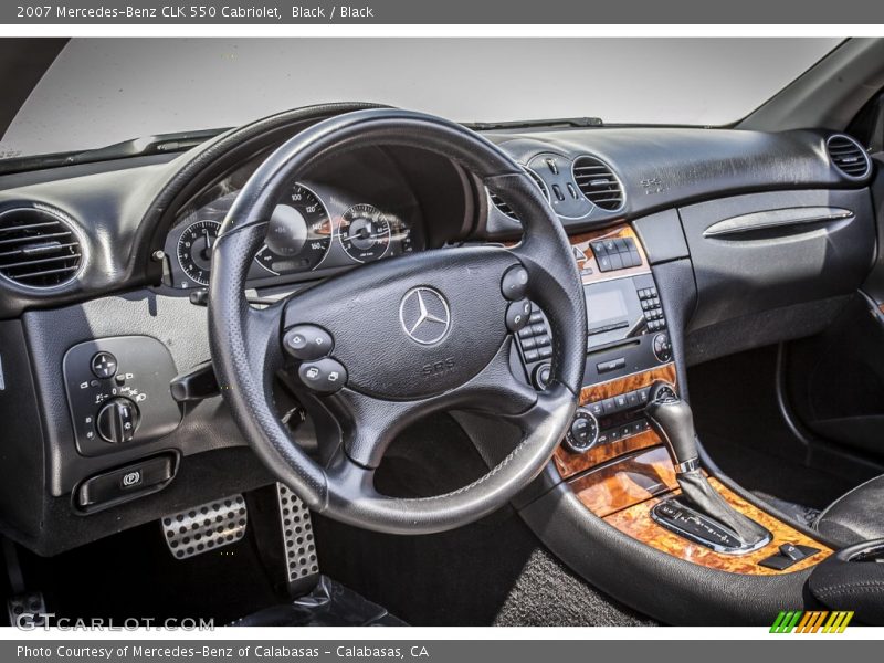 Dashboard of 2007 CLK 550 Cabriolet