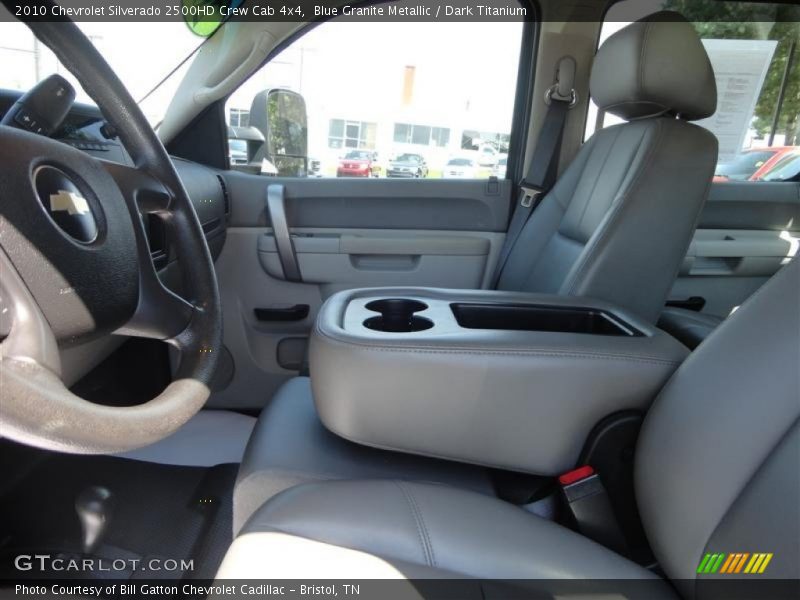 Blue Granite Metallic / Dark Titanium 2010 Chevrolet Silverado 2500HD Crew Cab 4x4