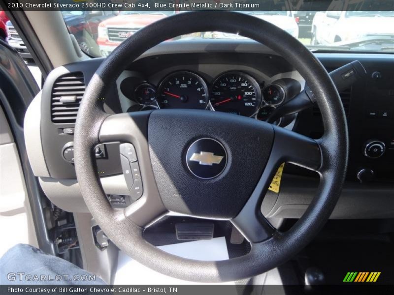 Blue Granite Metallic / Dark Titanium 2010 Chevrolet Silverado 2500HD Crew Cab 4x4