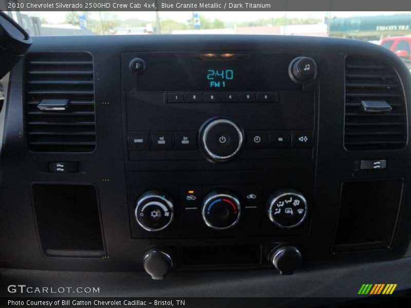 Blue Granite Metallic / Dark Titanium 2010 Chevrolet Silverado 2500HD Crew Cab 4x4