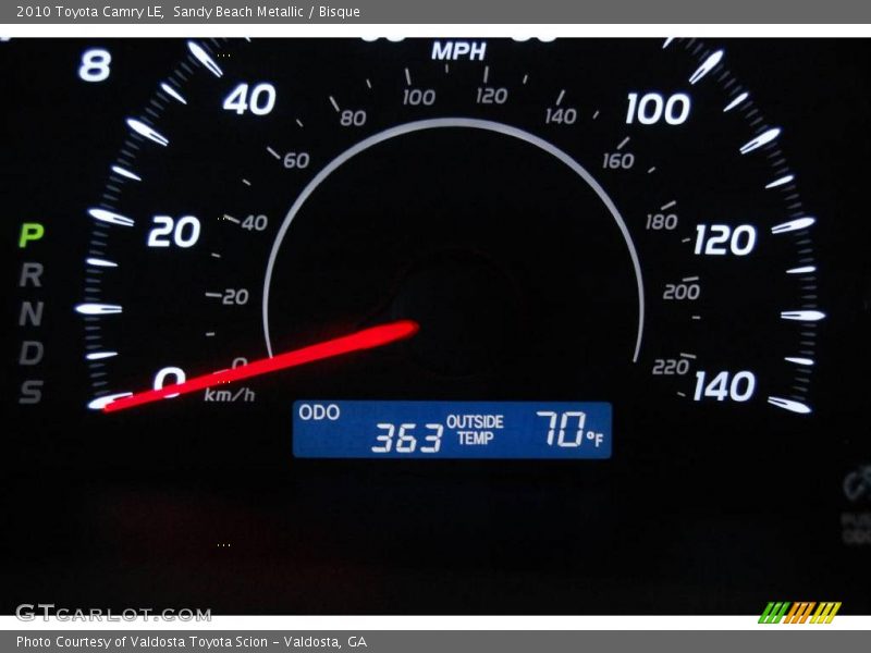 Sandy Beach Metallic / Bisque 2010 Toyota Camry LE