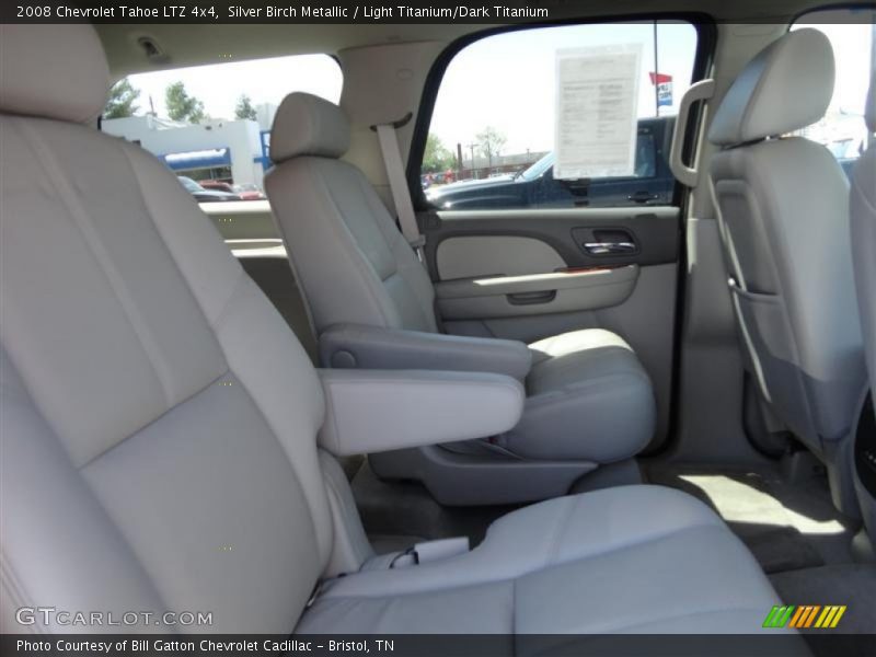 Silver Birch Metallic / Light Titanium/Dark Titanium 2008 Chevrolet Tahoe LTZ 4x4