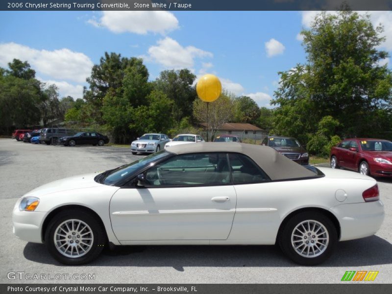  2006 Sebring Touring Convertible Stone White