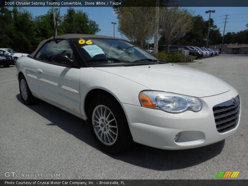 Front 3/4 View of 2006 Sebring Touring Convertible