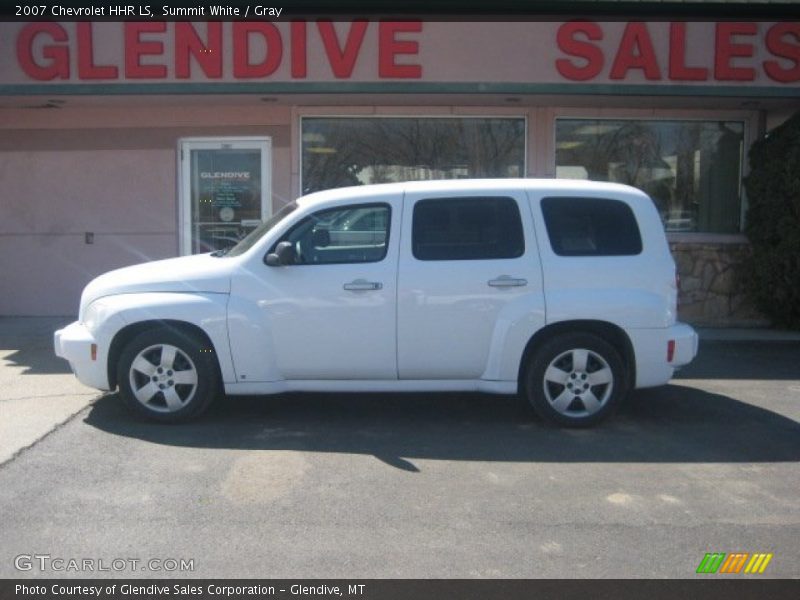 Summit White / Gray 2007 Chevrolet HHR LS