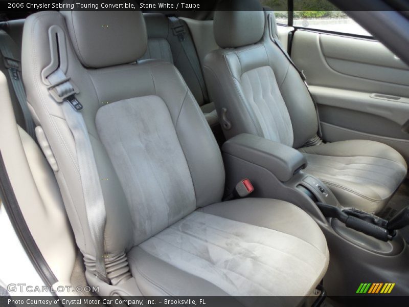 Front Seat of 2006 Sebring Touring Convertible