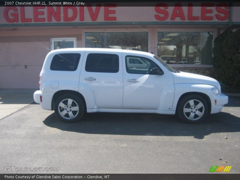 Summit White / Gray 2007 Chevrolet HHR LS