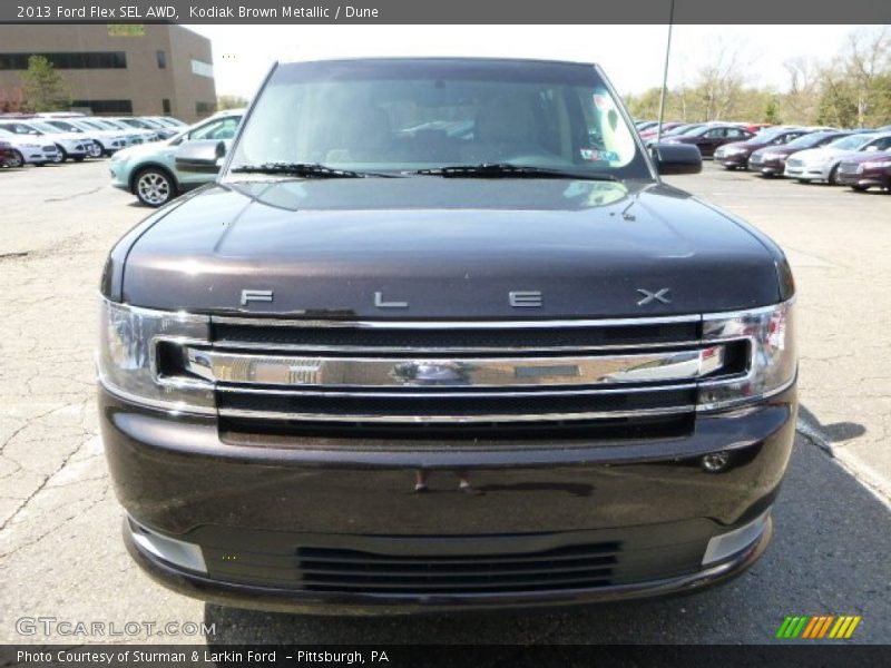 Kodiak Brown Metallic / Dune 2013 Ford Flex SEL AWD
