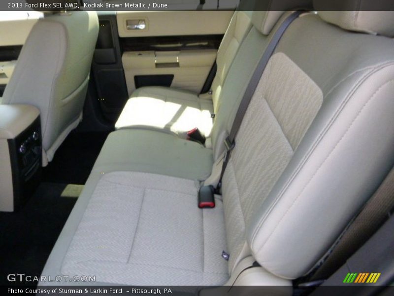 Rear Seat of 2013 Flex SEL AWD