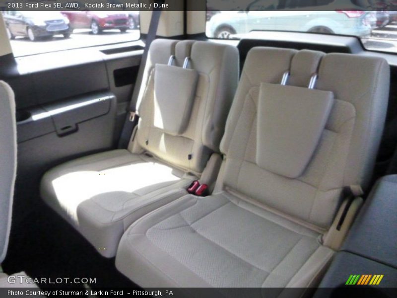 Rear Seat of 2013 Flex SEL AWD