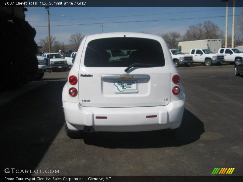 Summit White / Gray 2007 Chevrolet HHR LS