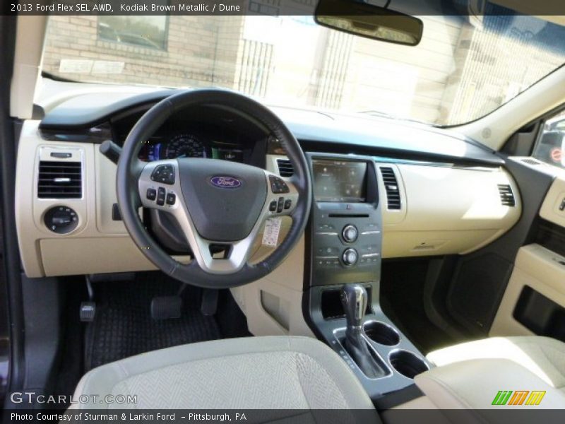 Dashboard of 2013 Flex SEL AWD
