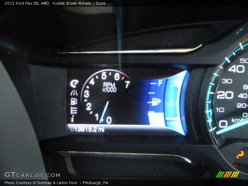 Kodiak Brown Metallic / Dune 2013 Ford Flex SEL AWD