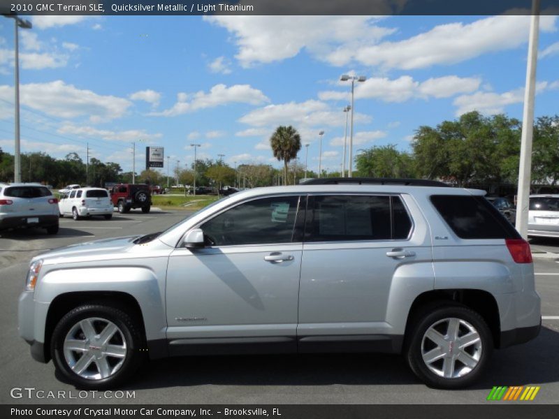 Quicksilver Metallic / Light Titanium 2010 GMC Terrain SLE