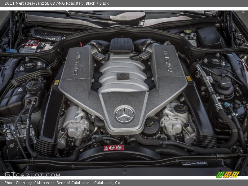  2011 SL 63 AMG Roadster Engine - 6.3 Liter AMG DOHC 32-Valve VVT V8