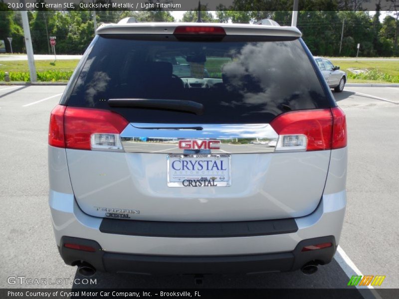 Quicksilver Metallic / Light Titanium 2010 GMC Terrain SLE
