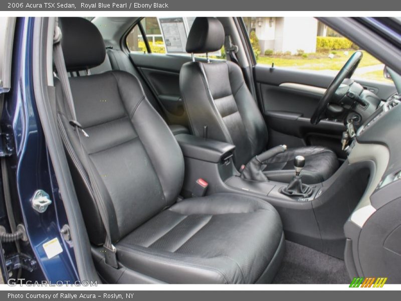  2006 TSX Sedan Ebony Black Interior