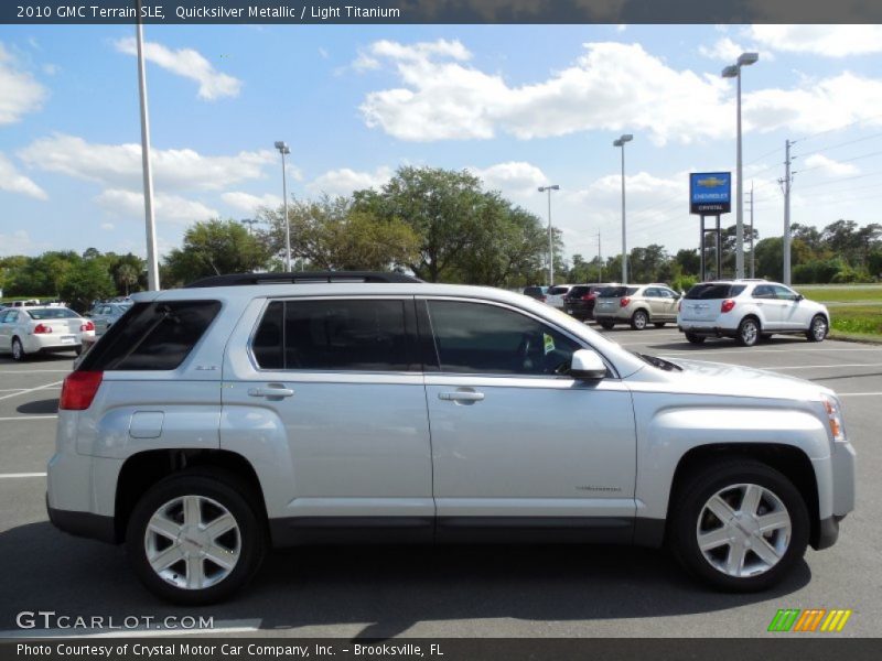 Quicksilver Metallic / Light Titanium 2010 GMC Terrain SLE