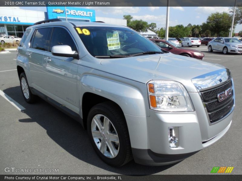 Quicksilver Metallic / Light Titanium 2010 GMC Terrain SLE