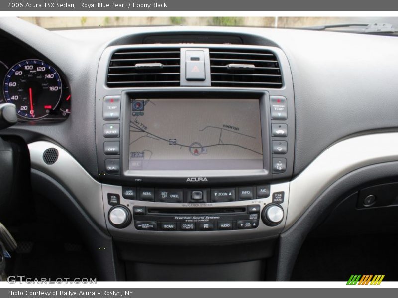 Navigation of 2006 TSX Sedan