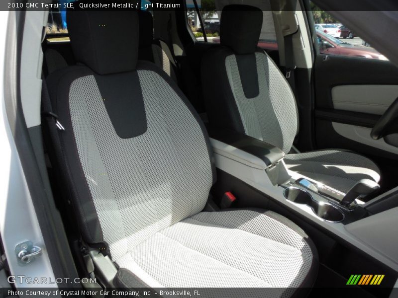  2010 Terrain SLE Light Titanium Interior