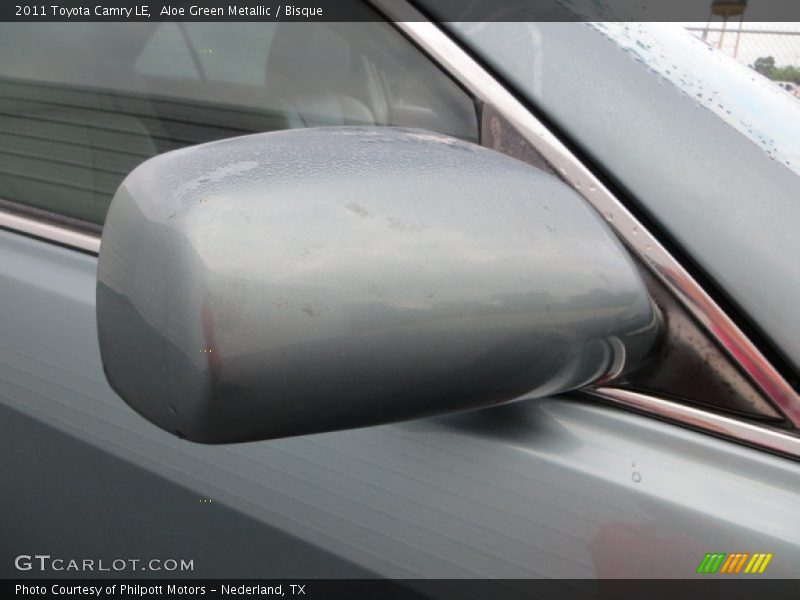 Aloe Green Metallic / Bisque 2011 Toyota Camry LE