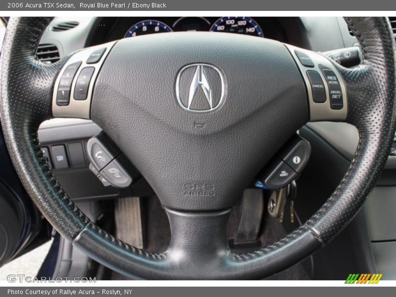 Controls of 2006 TSX Sedan