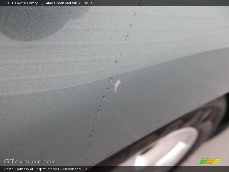 Aloe Green Metallic / Bisque 2011 Toyota Camry LE
