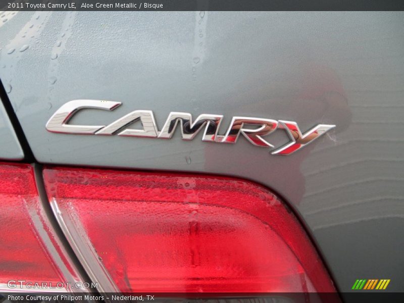 Aloe Green Metallic / Bisque 2011 Toyota Camry LE