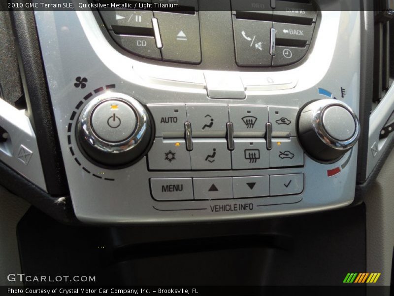 Controls of 2010 Terrain SLE
