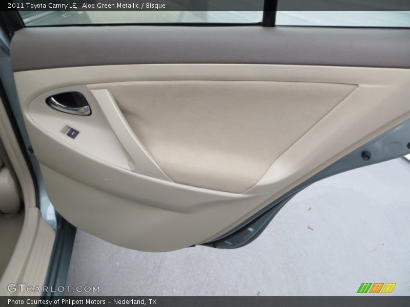 Aloe Green Metallic / Bisque 2011 Toyota Camry LE