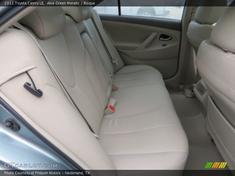 Aloe Green Metallic / Bisque 2011 Toyota Camry LE