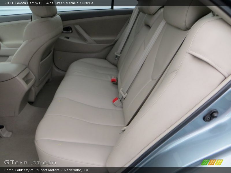 Aloe Green Metallic / Bisque 2011 Toyota Camry LE