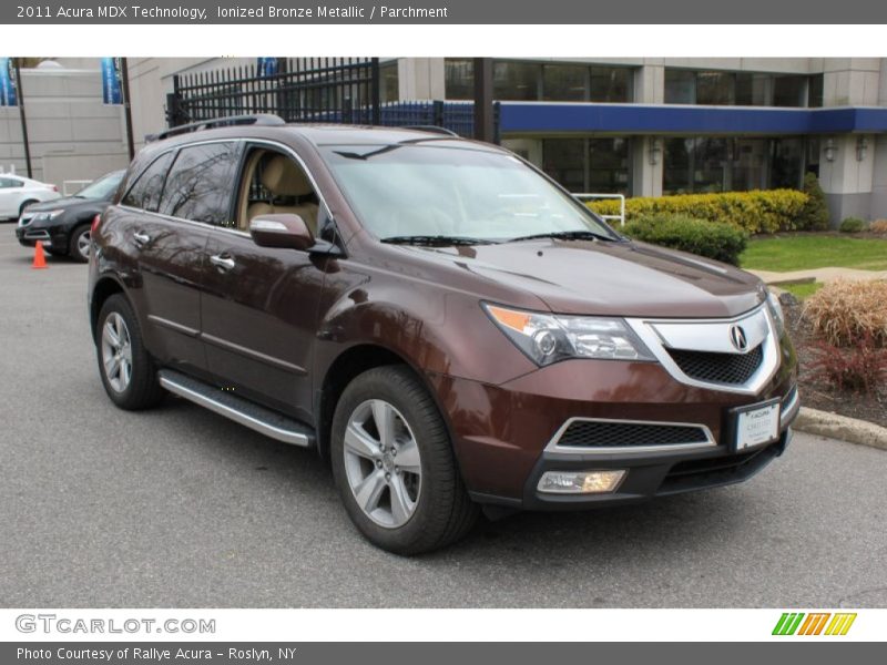 Ionized Bronze Metallic / Parchment 2011 Acura MDX Technology