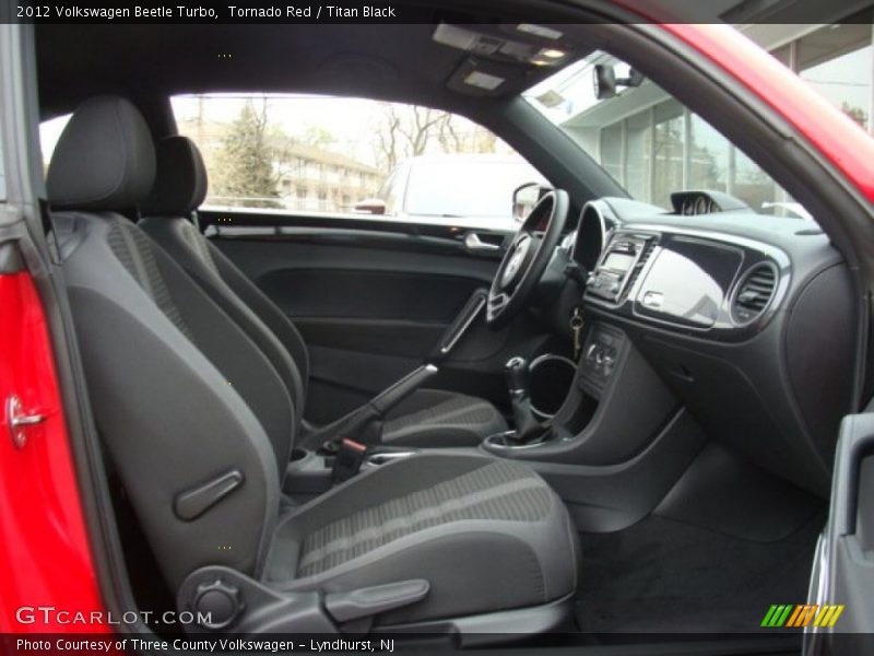 Tornado Red / Titan Black 2012 Volkswagen Beetle Turbo