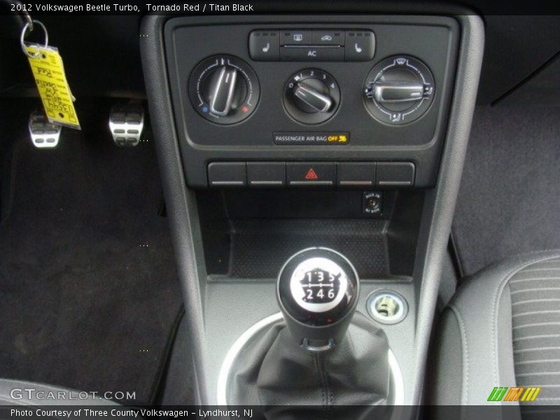 Tornado Red / Titan Black 2012 Volkswagen Beetle Turbo