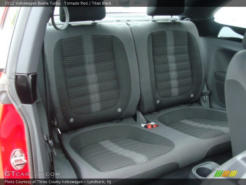Rear Seat of 2012 Beetle Turbo