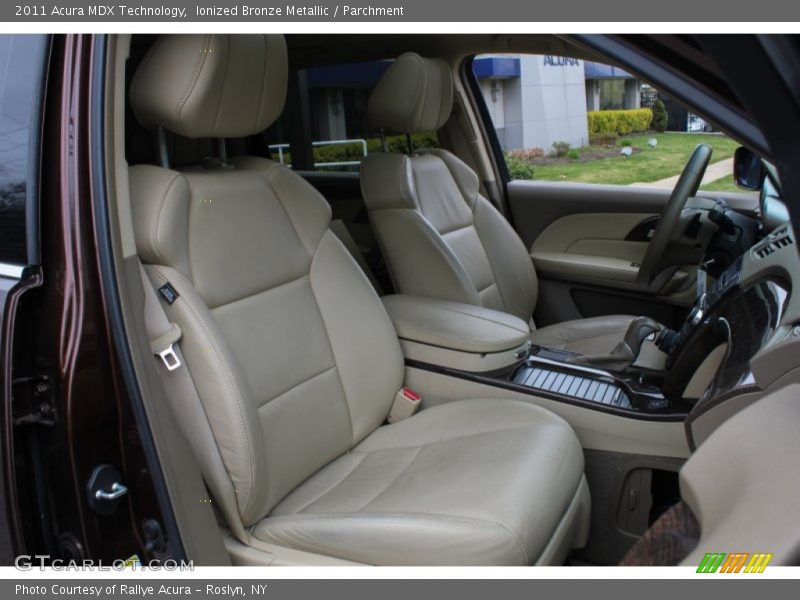 Ionized Bronze Metallic / Parchment 2011 Acura MDX Technology