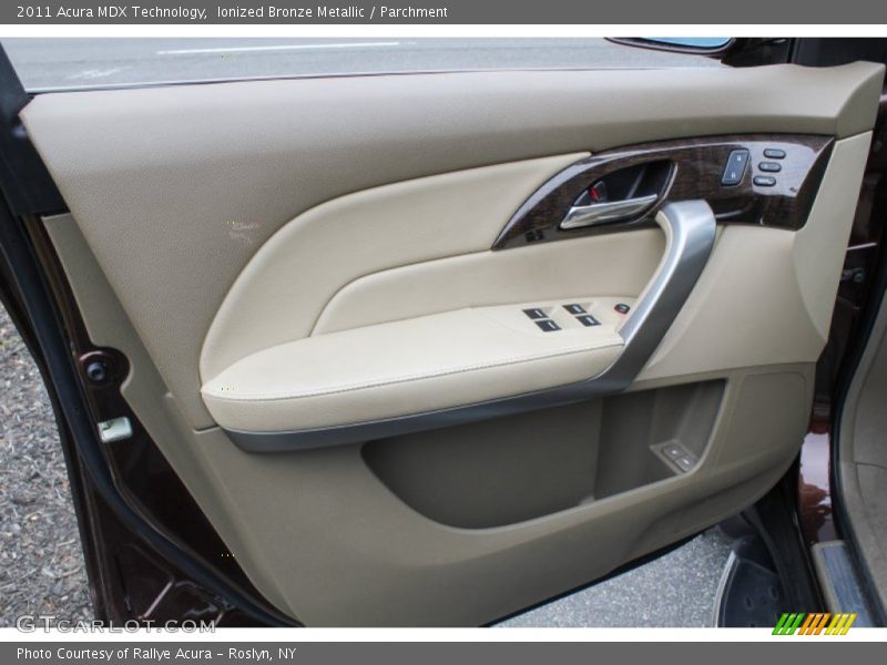 Ionized Bronze Metallic / Parchment 2011 Acura MDX Technology