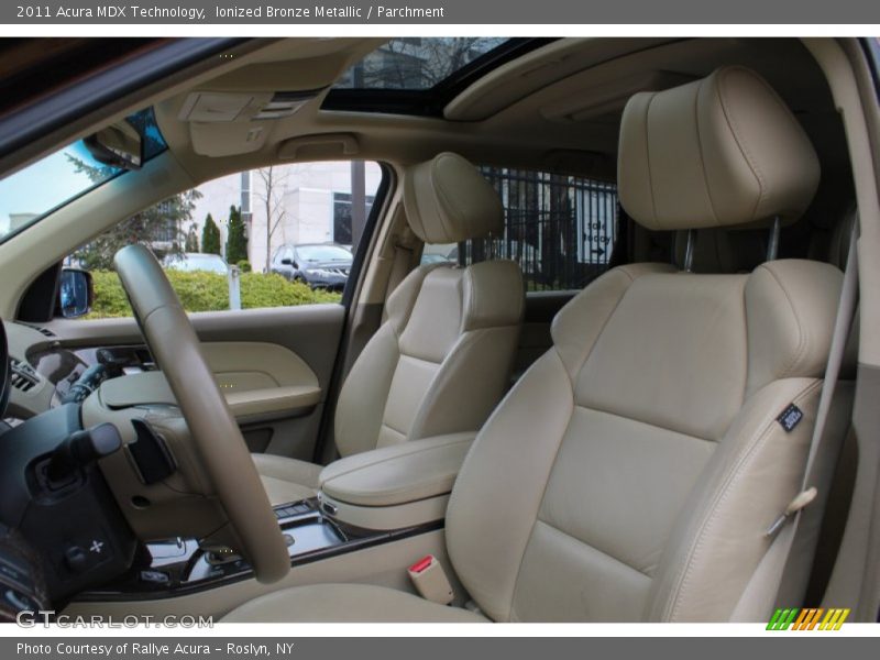 Ionized Bronze Metallic / Parchment 2011 Acura MDX Technology
