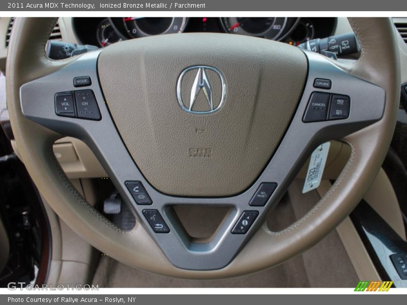 Ionized Bronze Metallic / Parchment 2011 Acura MDX Technology