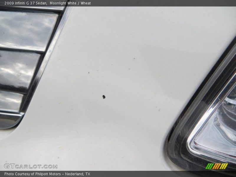 Moonlight White / Wheat 2009 Infiniti G 37 Sedan