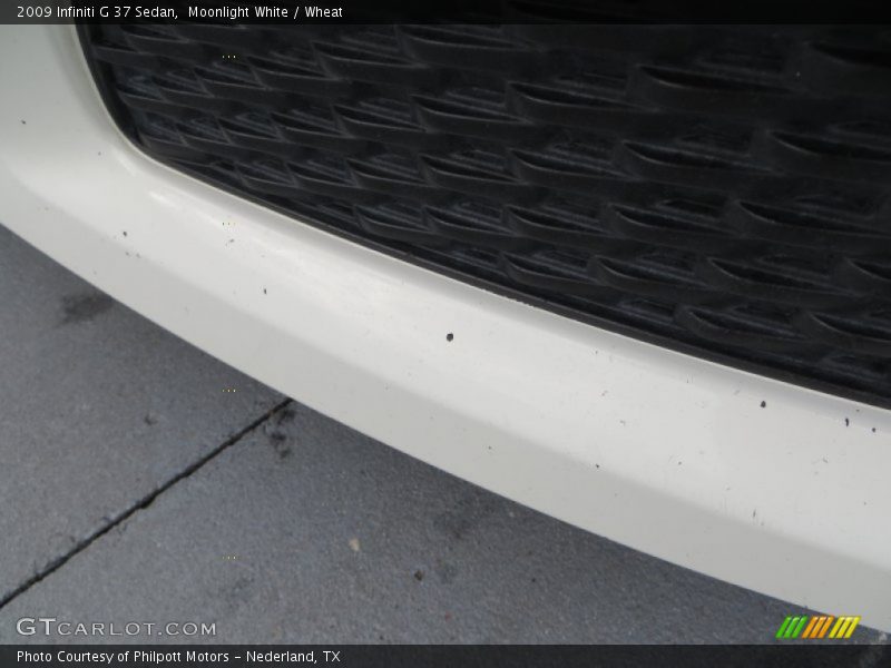 Moonlight White / Wheat 2009 Infiniti G 37 Sedan