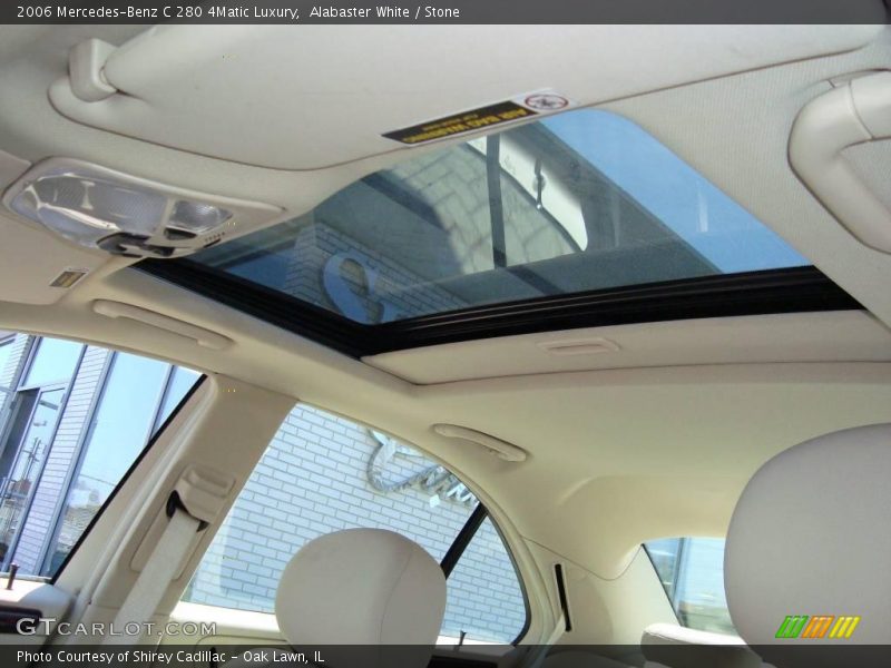 Alabaster White / Stone 2006 Mercedes-Benz C 280 4Matic Luxury
