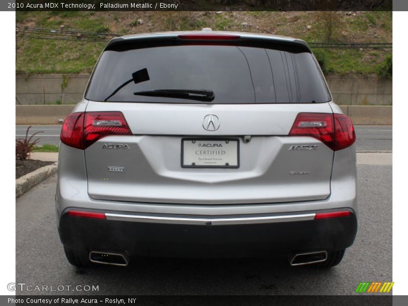 Palladium Metallic / Ebony 2010 Acura MDX Technology