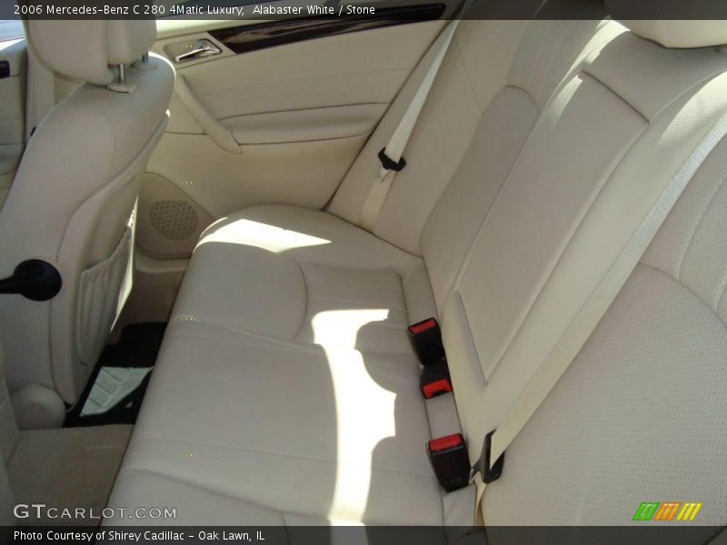 Alabaster White / Stone 2006 Mercedes-Benz C 280 4Matic Luxury