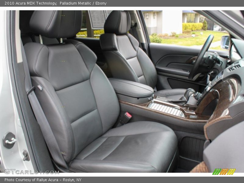 Palladium Metallic / Ebony 2010 Acura MDX Technology