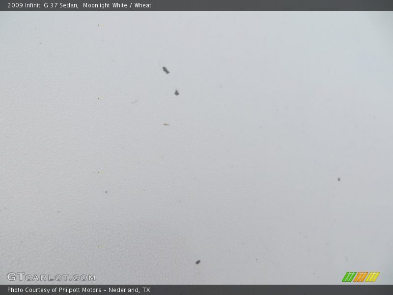 Moonlight White / Wheat 2009 Infiniti G 37 Sedan